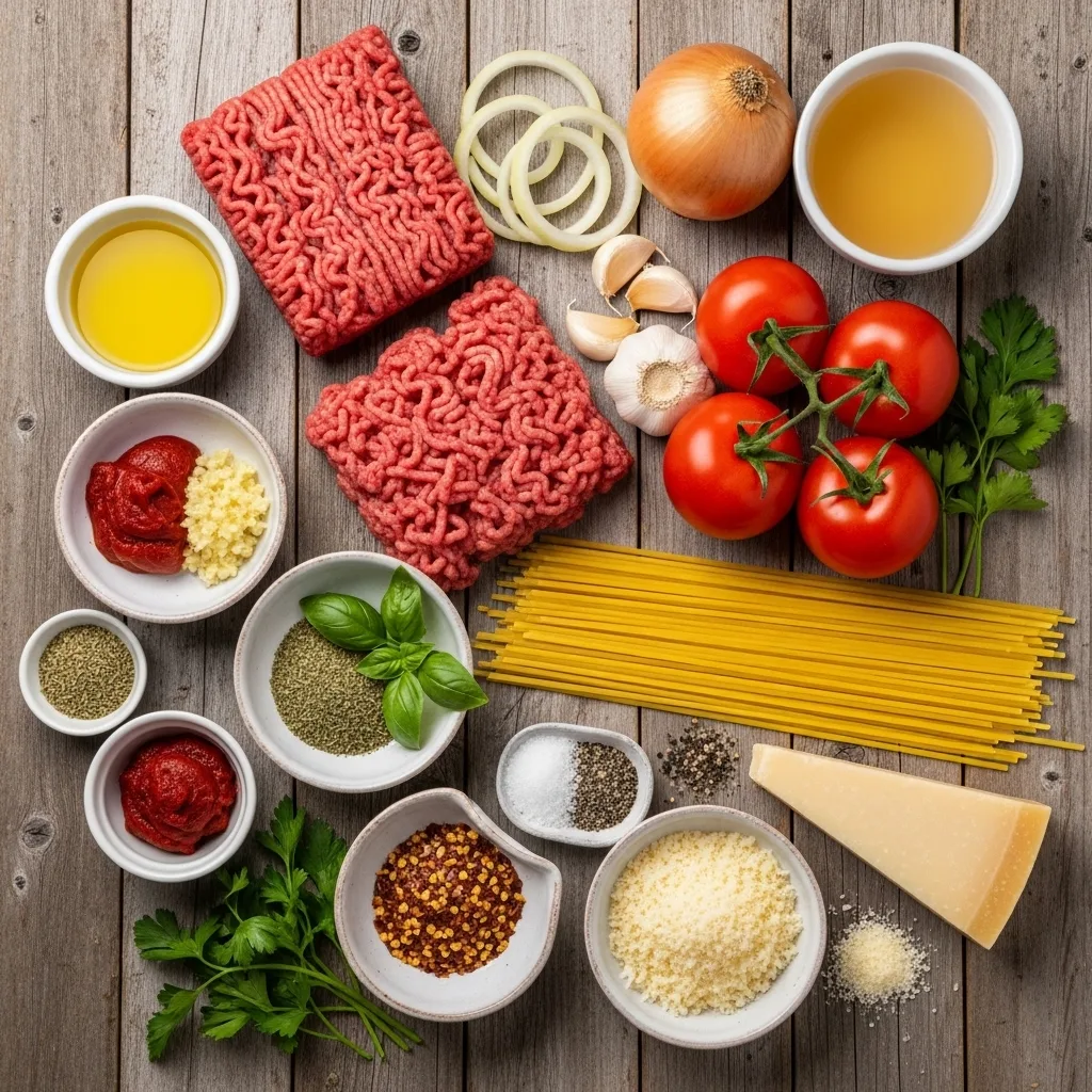 One Pot Spaghetti Recipe