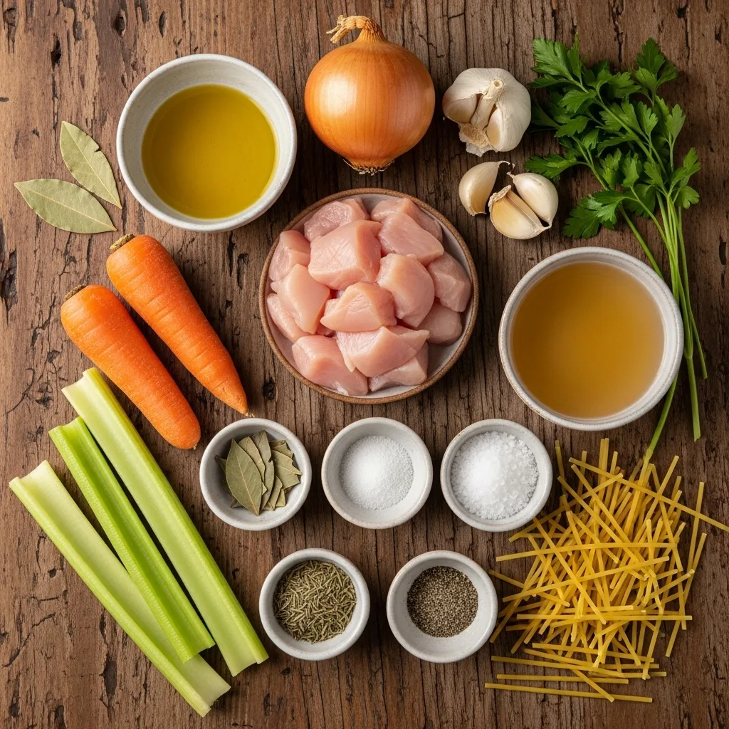 One Pot Chicken Soup