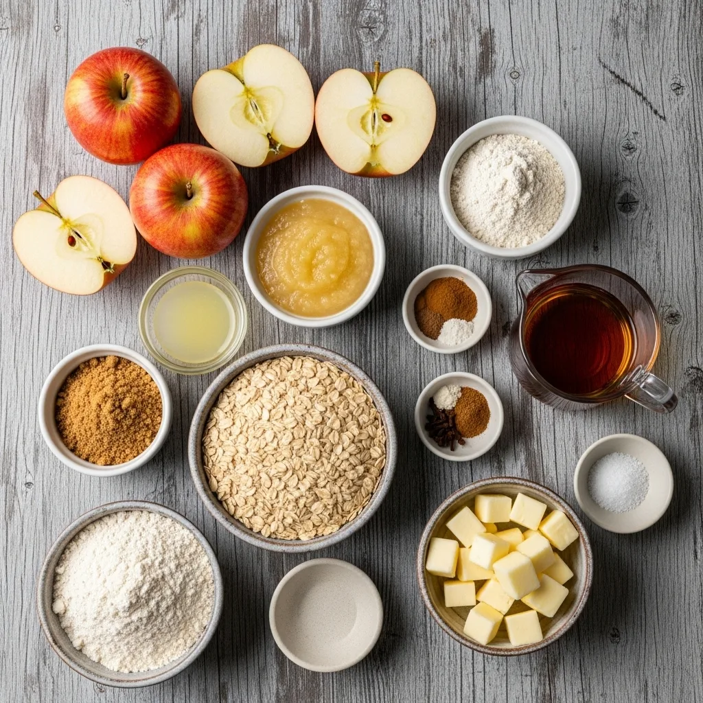 recipe for healthy apple crumble