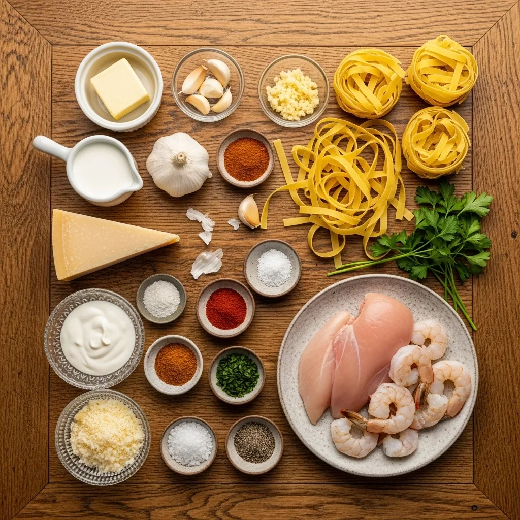 cajun fettuccine alfredo sauce recipe