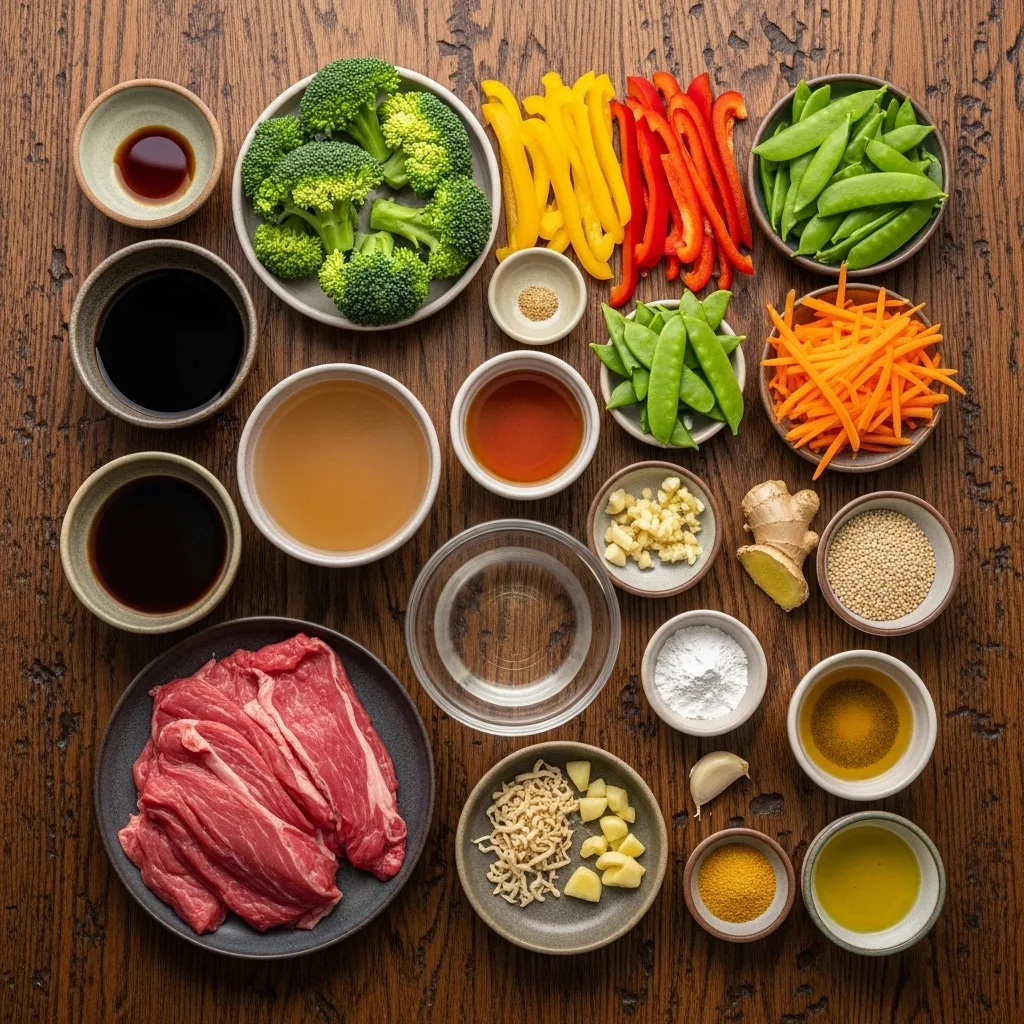 gluten free beef stir fry