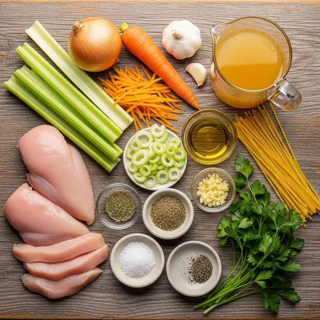 gluten free chicken noodle soup