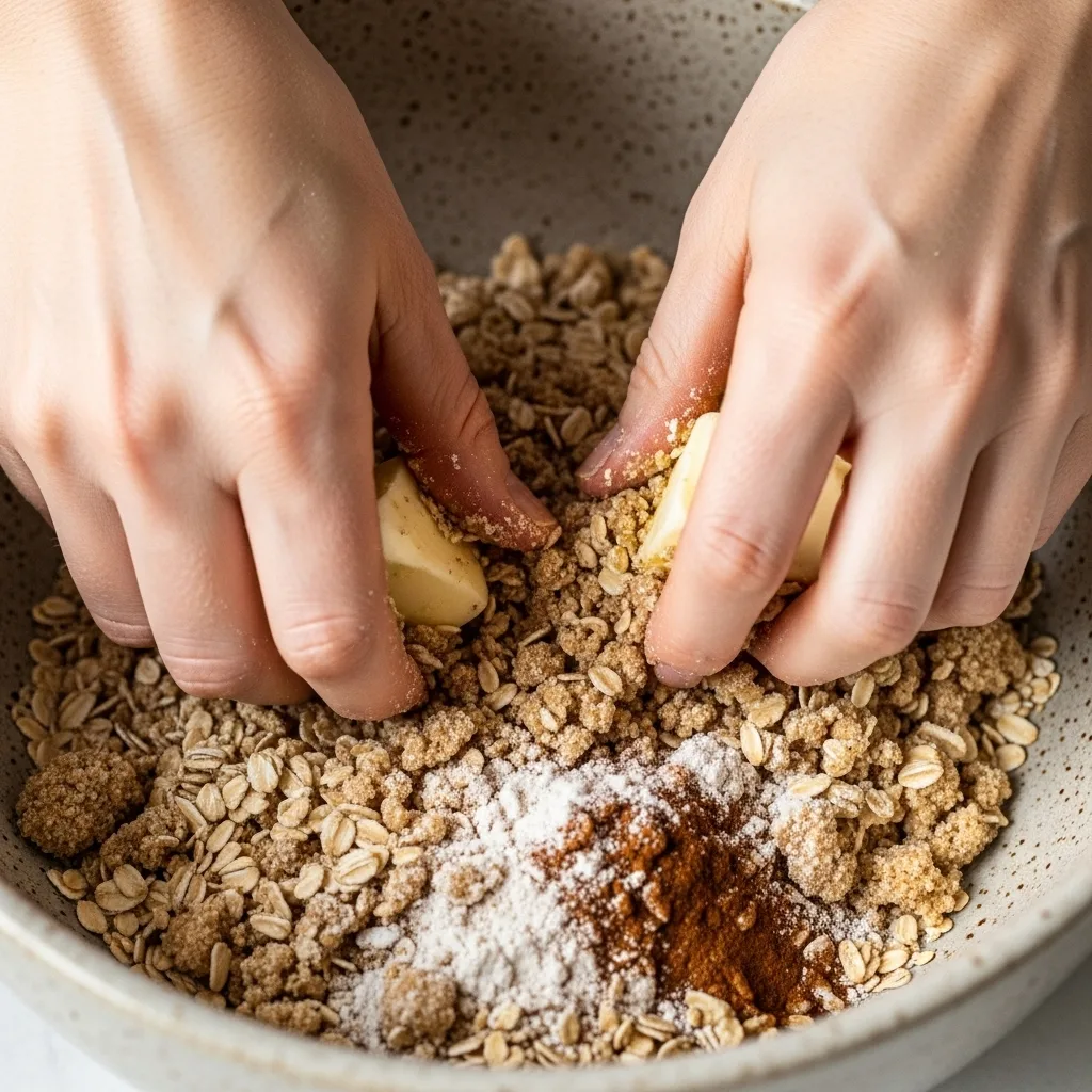 recipe for healthy apple crumble