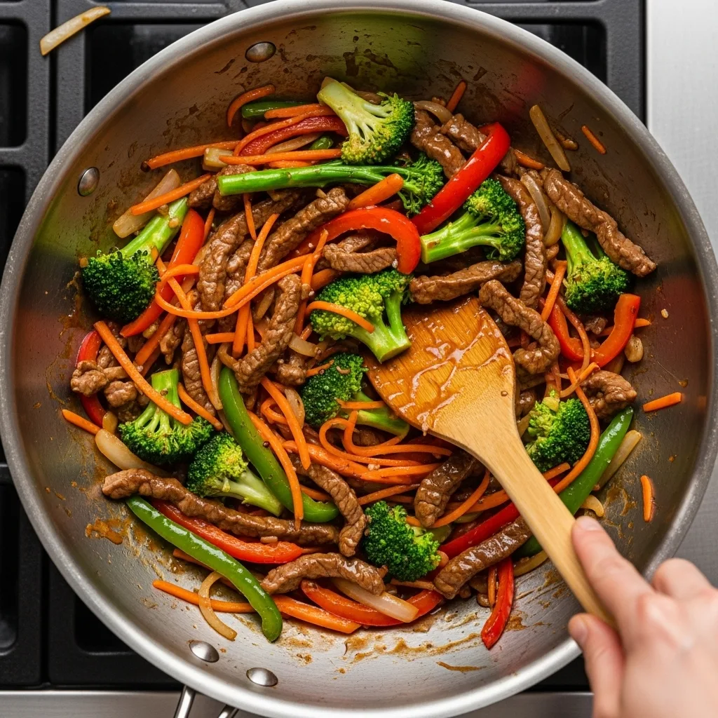 gluten free beef stir fry