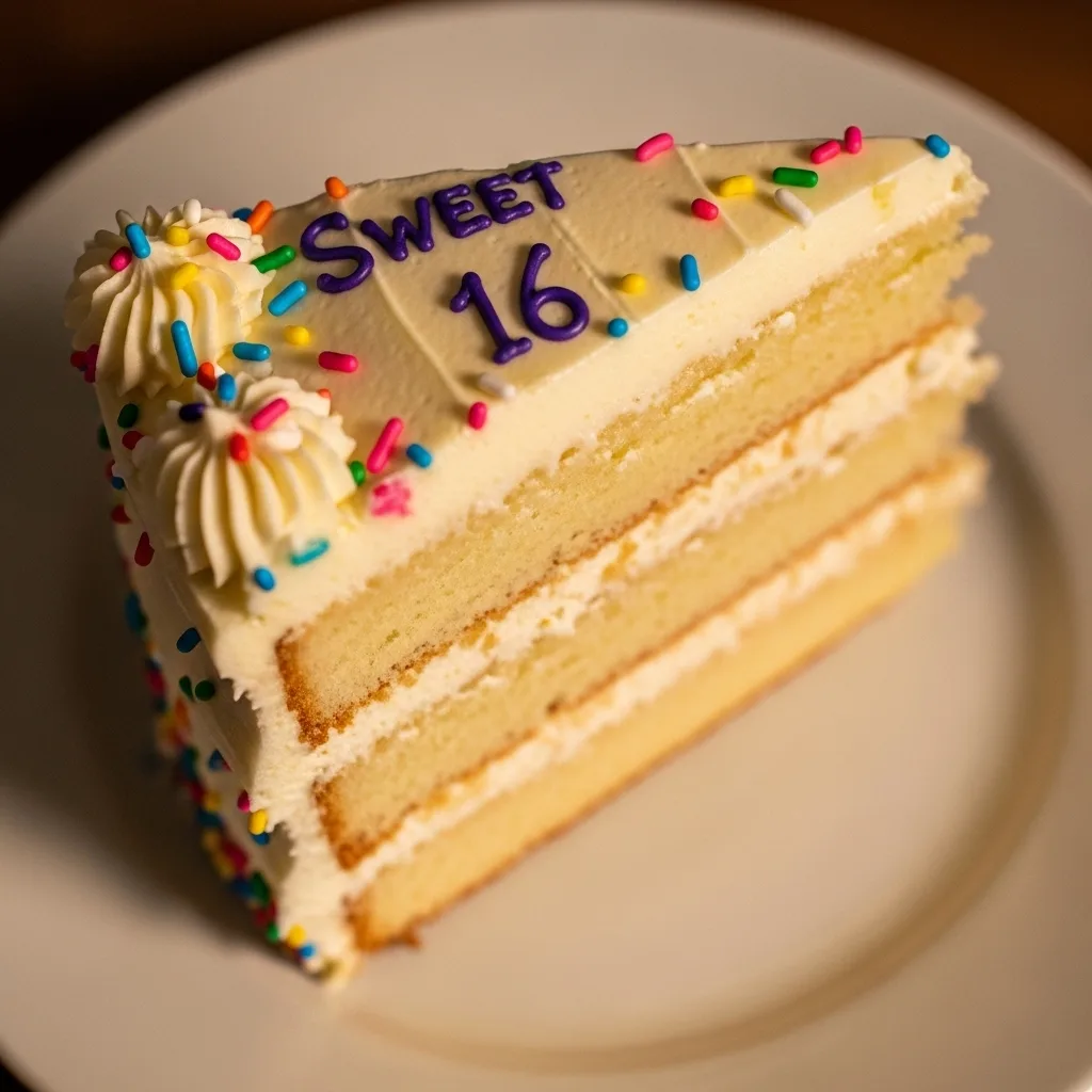 Sweet 16 Birthday Cake