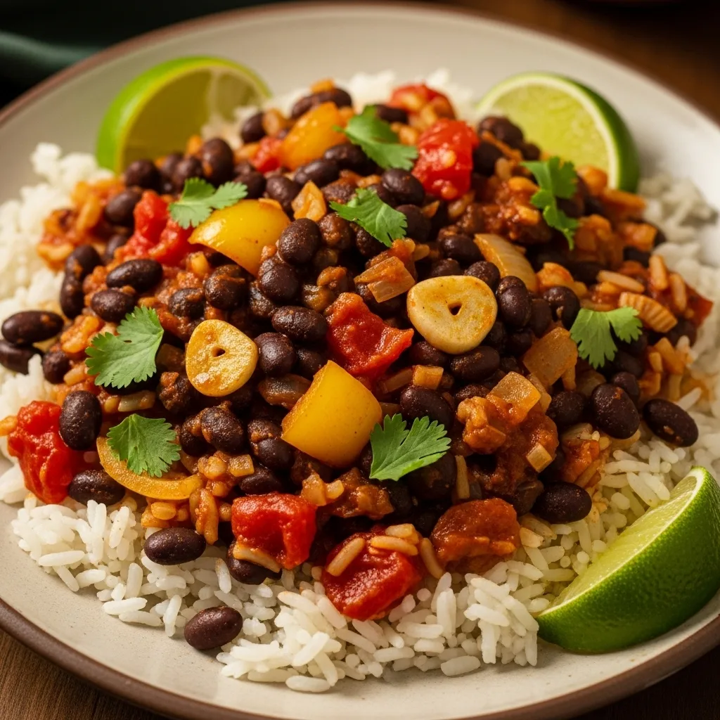 One Pot Rice and Beans