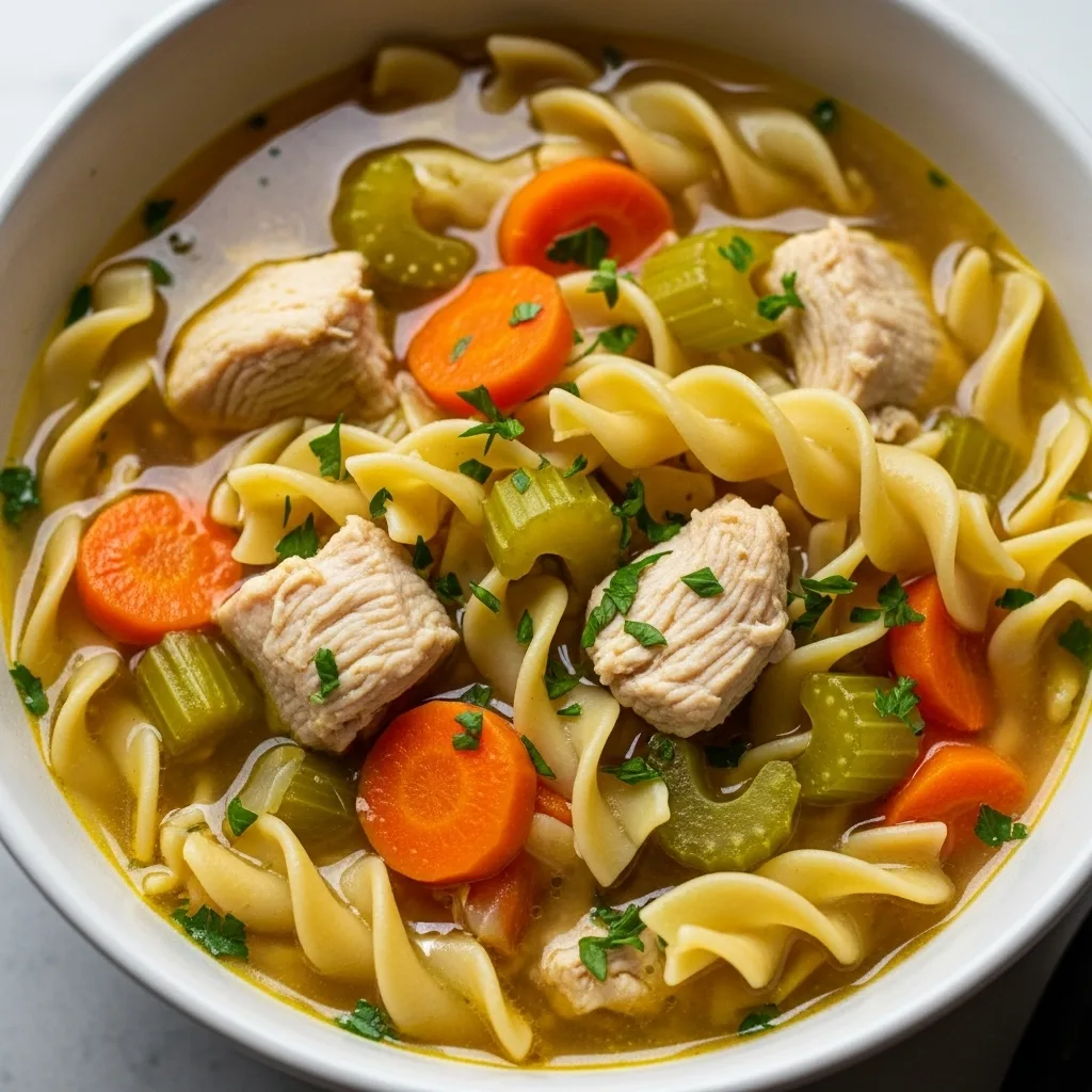 One Pot Chicken Soup