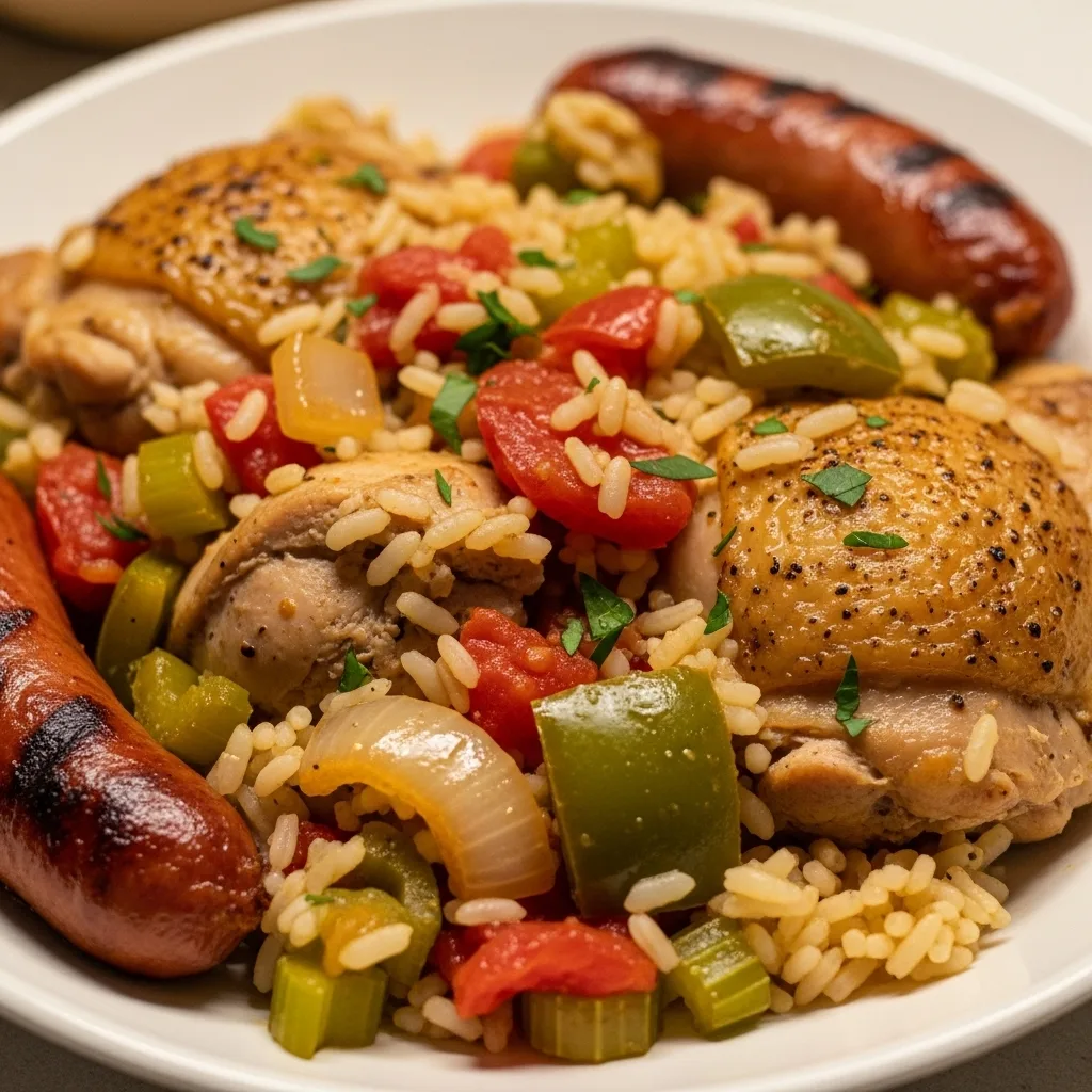 One Pot Jambalaya Recipe