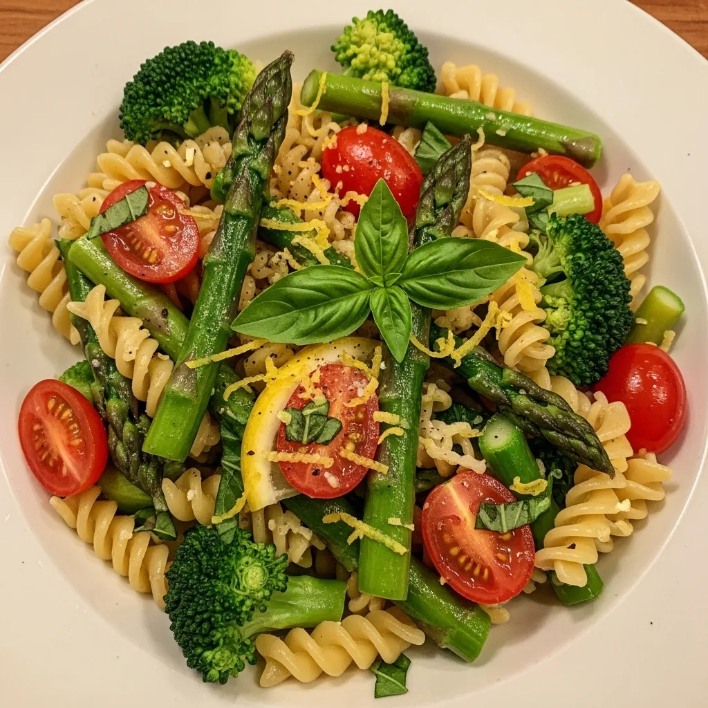 gluten free pasta primavera