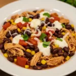 Crockpot Cream Cheese Chicken Chili