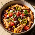 Classic Crockpot Chicken Chili