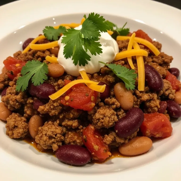 Award Winning Beef Chili