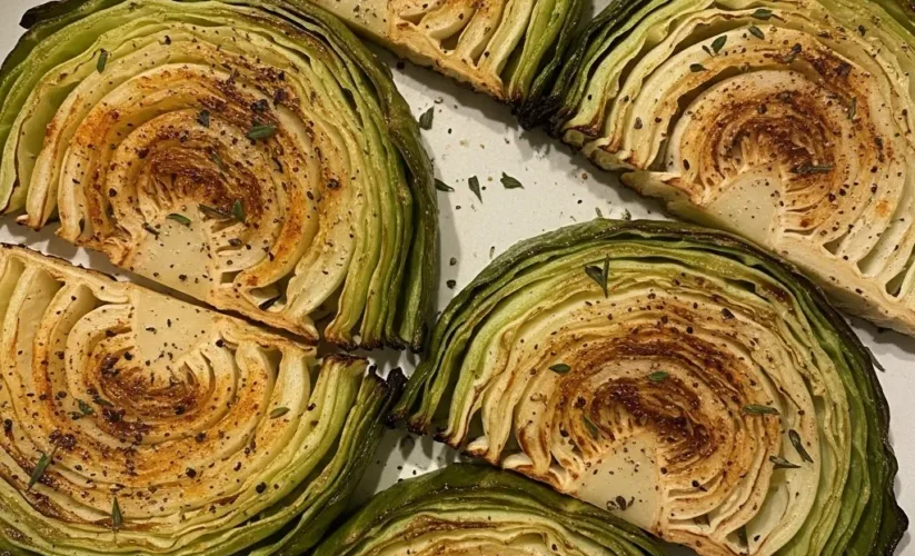 roasted cabbage steaks