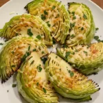 roasted cabbage parmesan