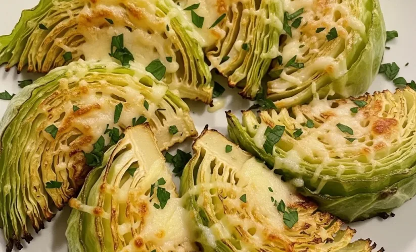 roasted cabbage parmesan