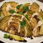 roasted cabbage tahini