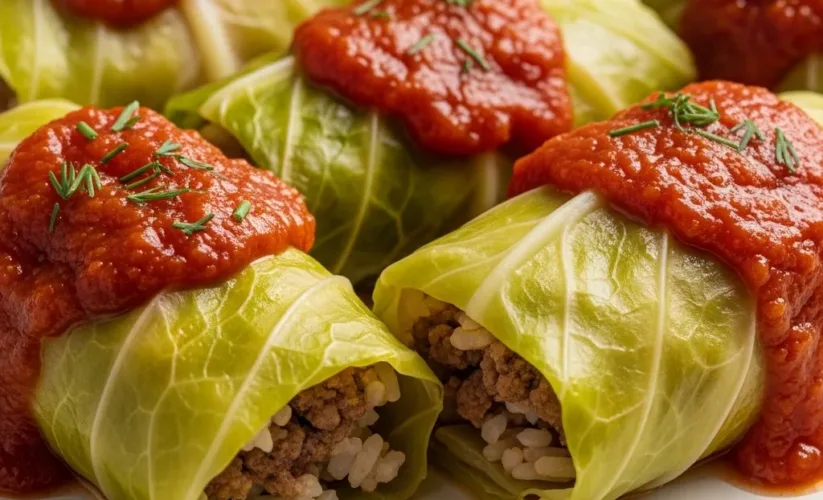 Stuffed cabbage rolls recipe