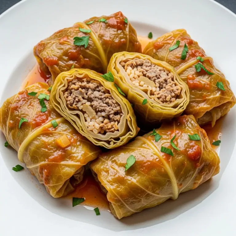 polish cabbage rolls golabki