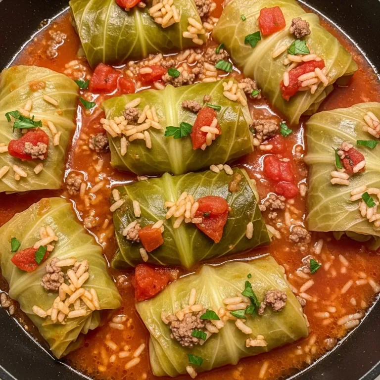 unstuffed cabbage roll skillet