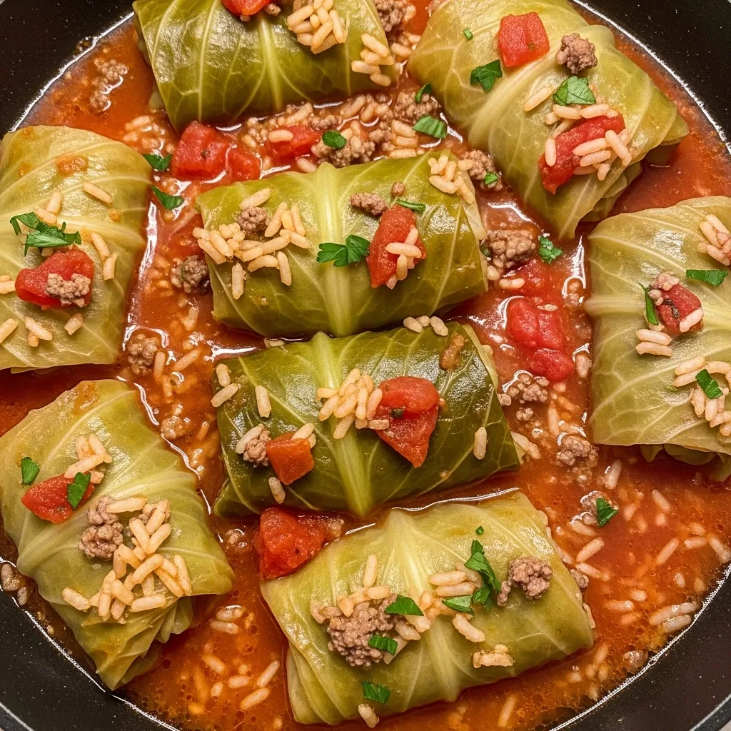 unstuffed cabbage roll skillet