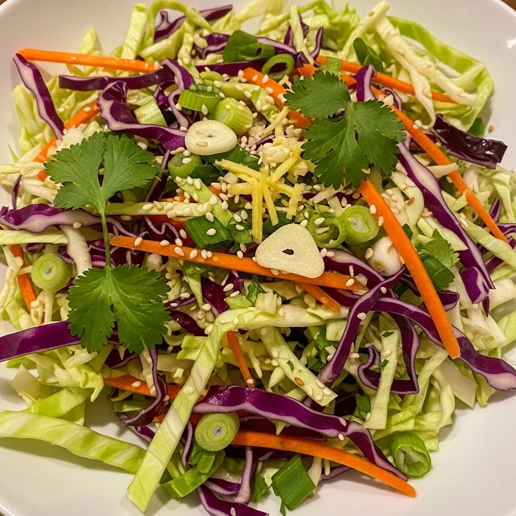 Asian cabbage slaw