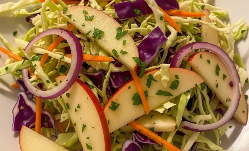 apple cabbage slaw