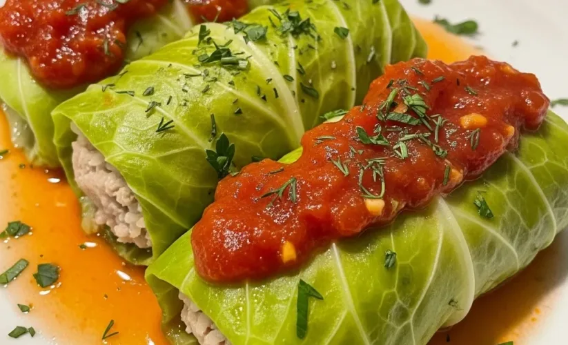Turkey cabbage rolls