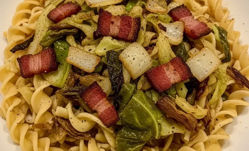 haluski cabbage noodles recipe