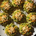 cheesy cabbage fritters