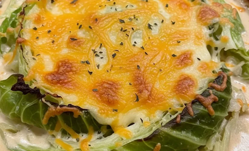 creamy cabbage bake