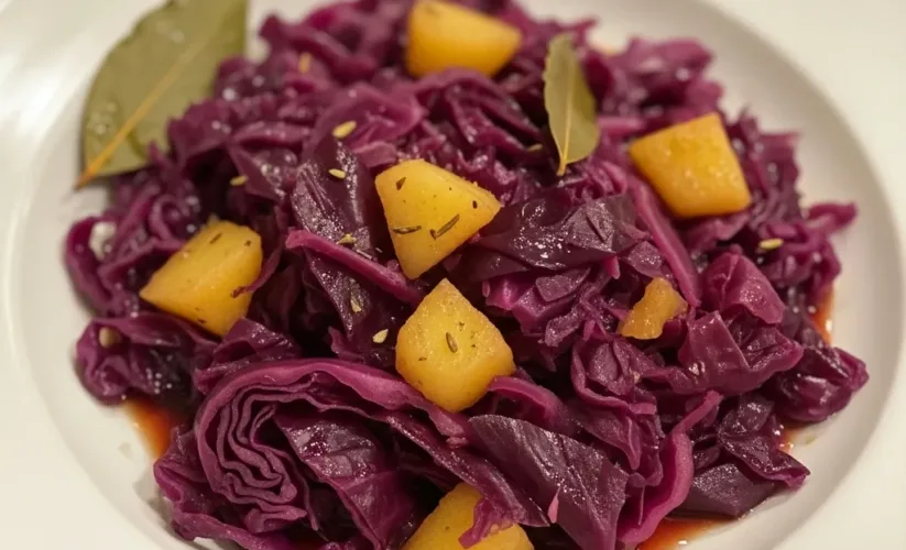 Braised red cabbage recipe