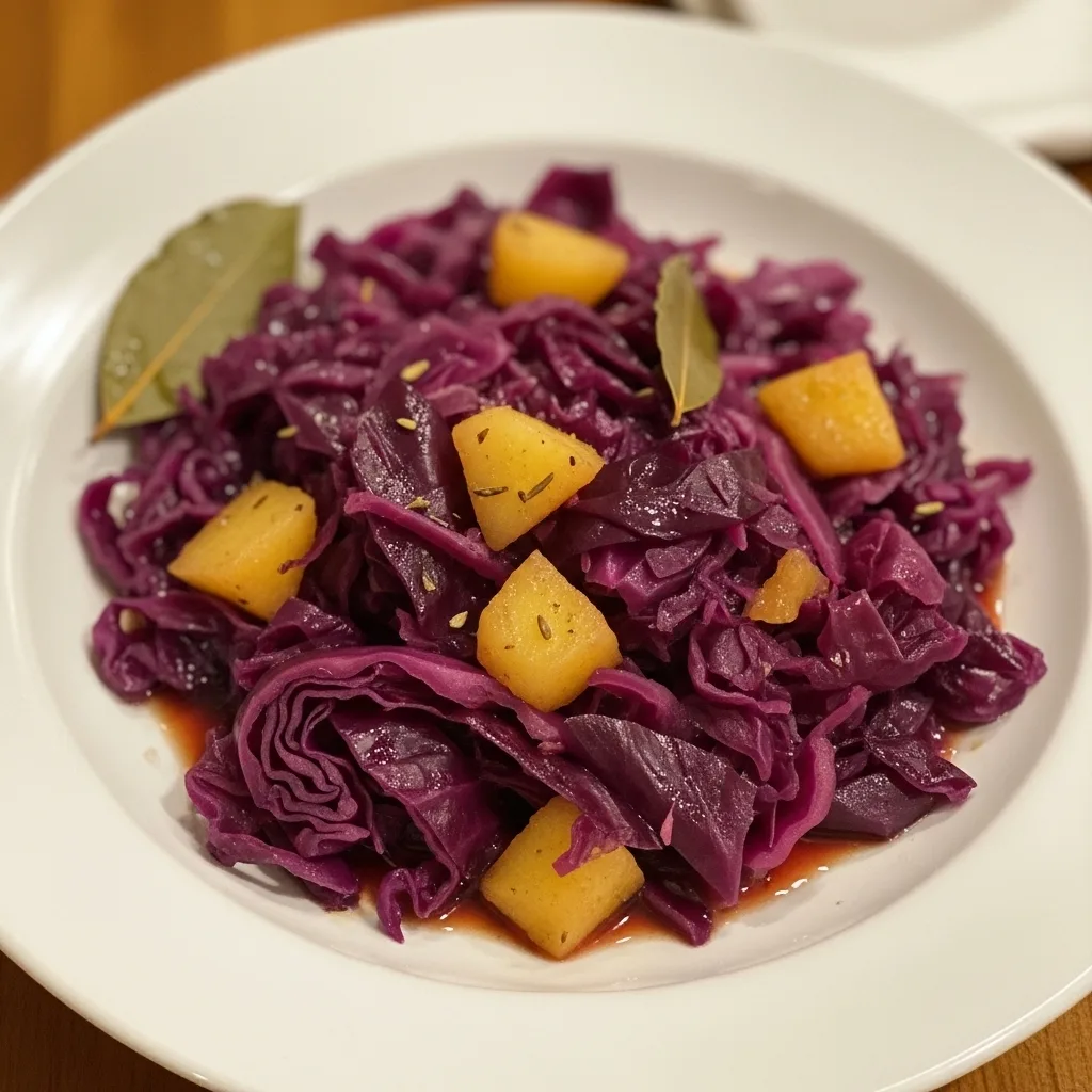 Braised red cabbage recipe