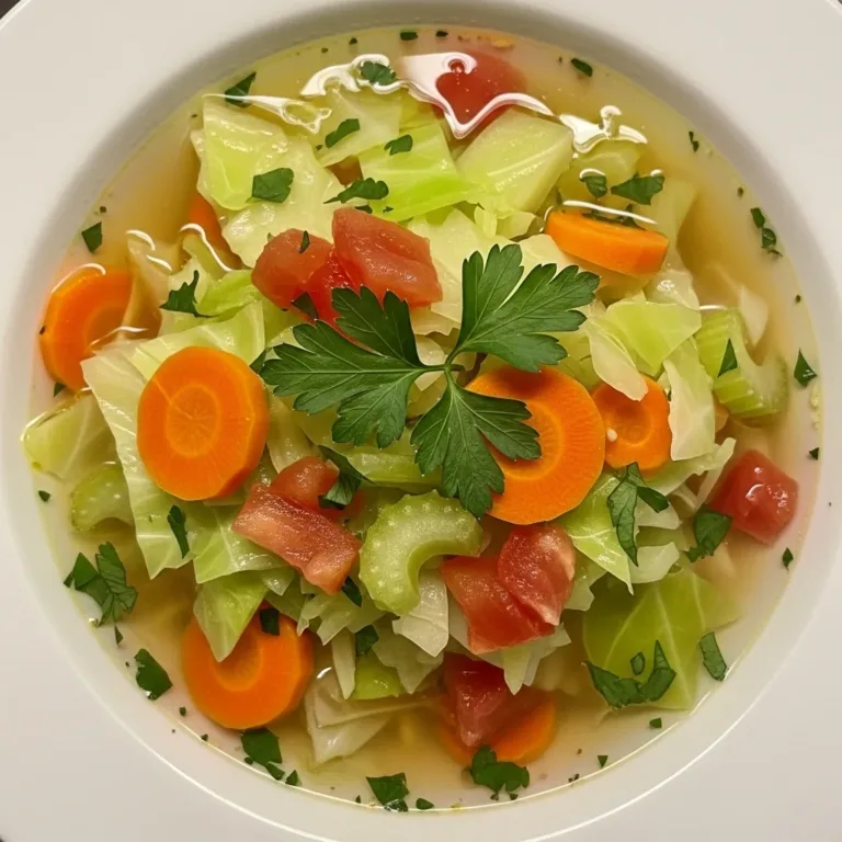 cabbage detox soup