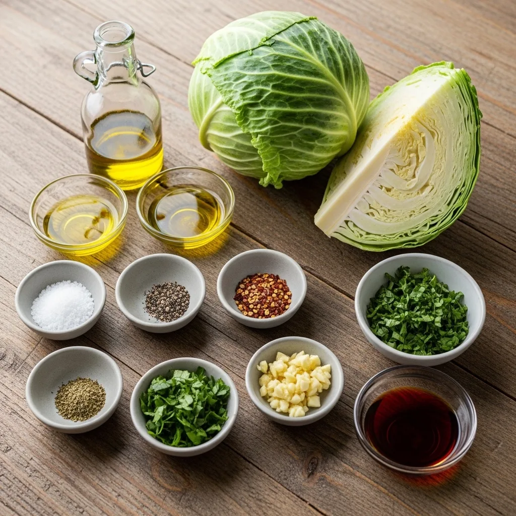 roasted cabbage chimichurri