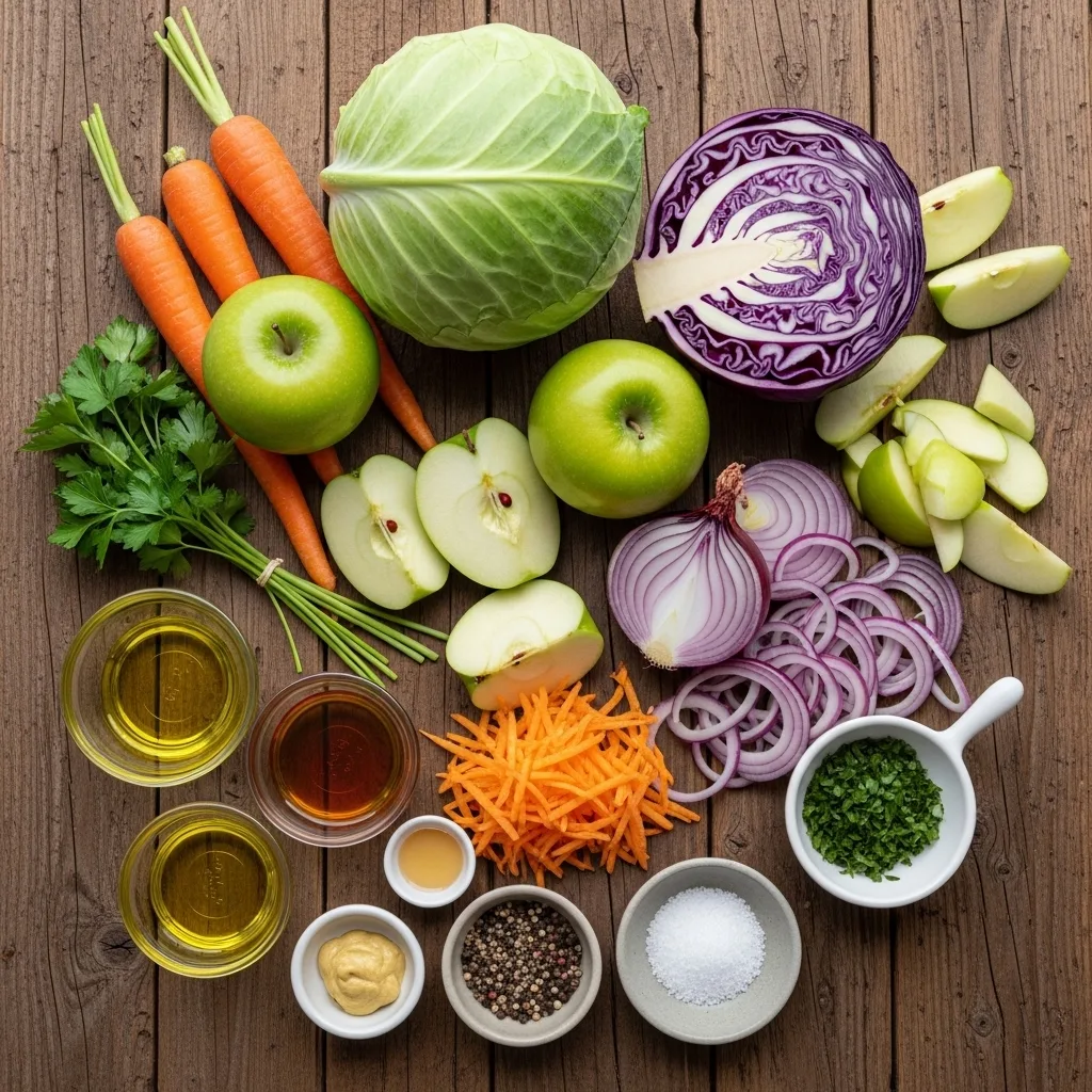 Apple cabbage slaw 8 apple cabbage slaw