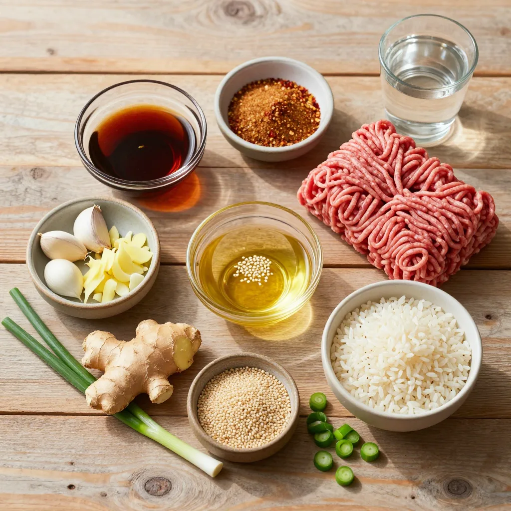 Korean Ground Beef Bowl