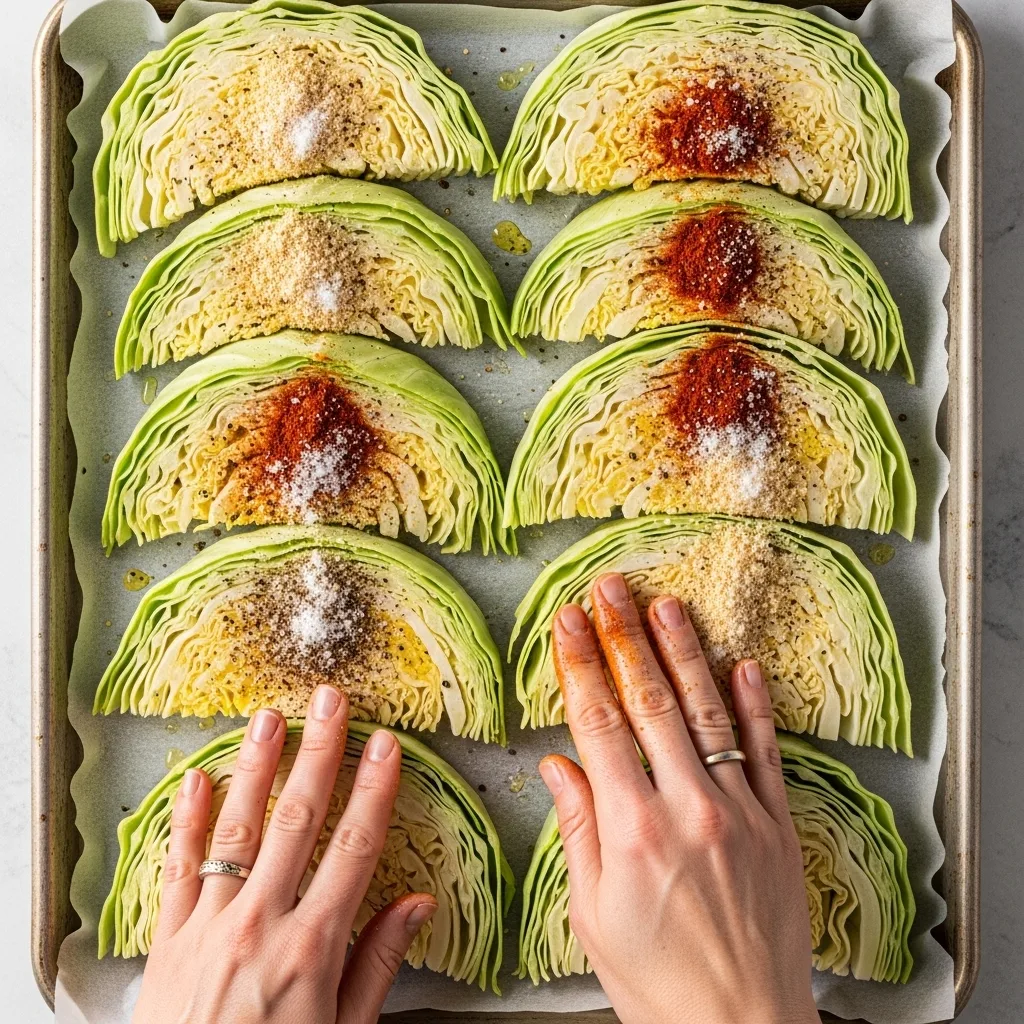 roasted cabbage steaks