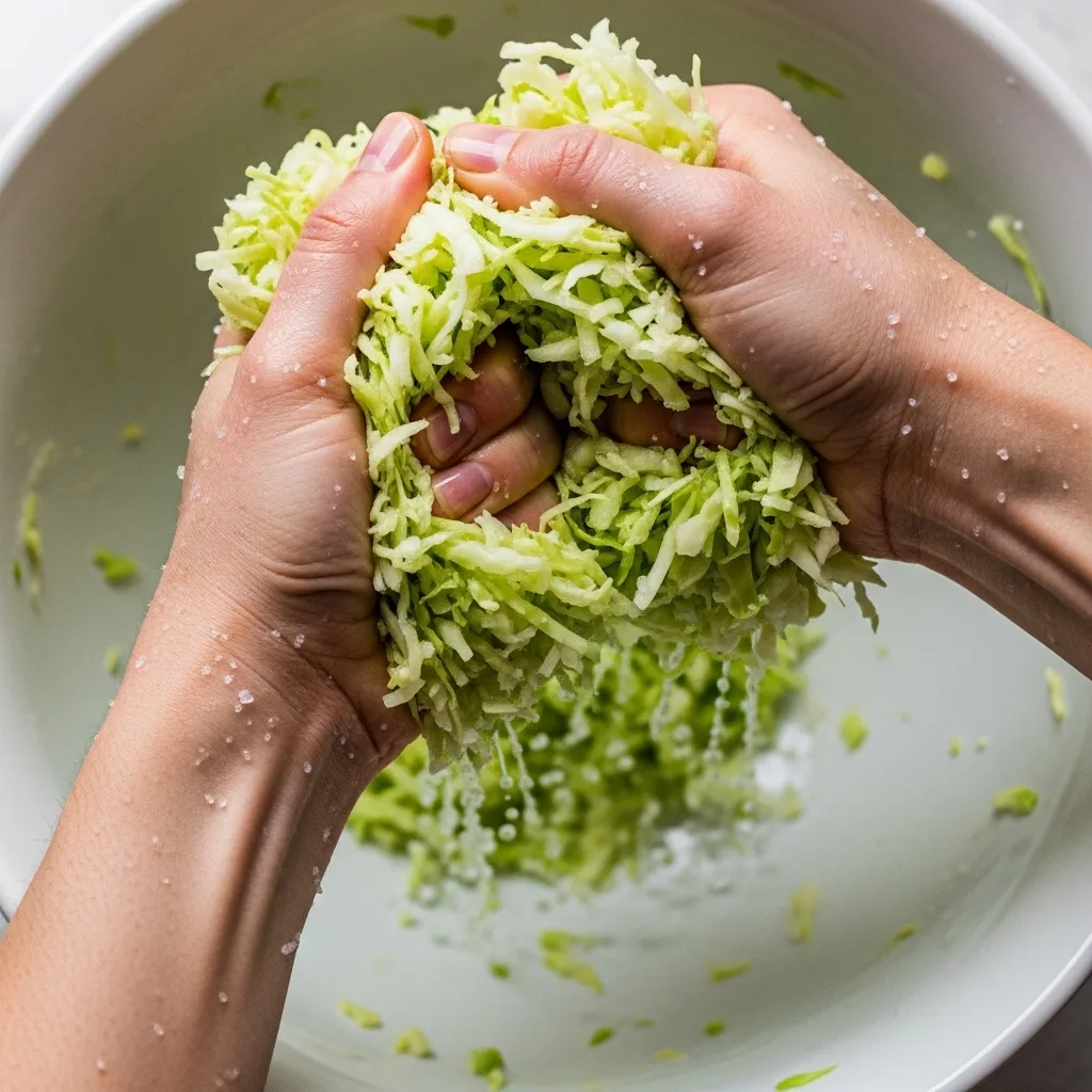 crispy cabbage fritters