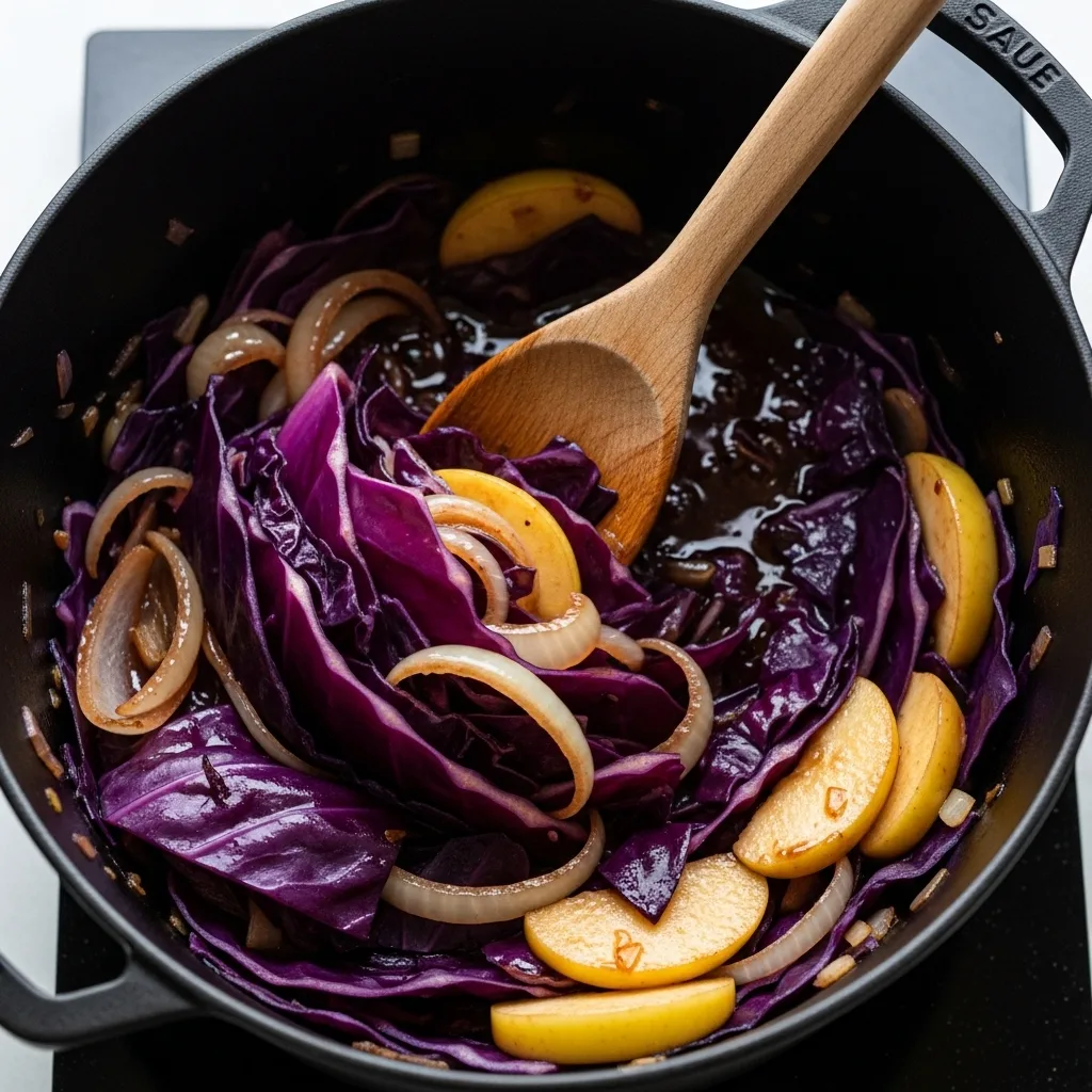 braised red cabbage recipe