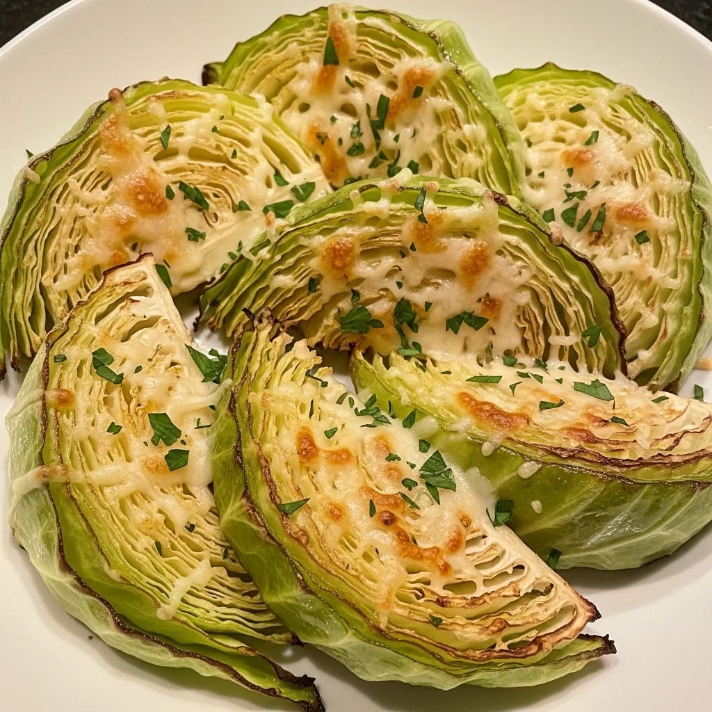 roasted cabbage parmesan