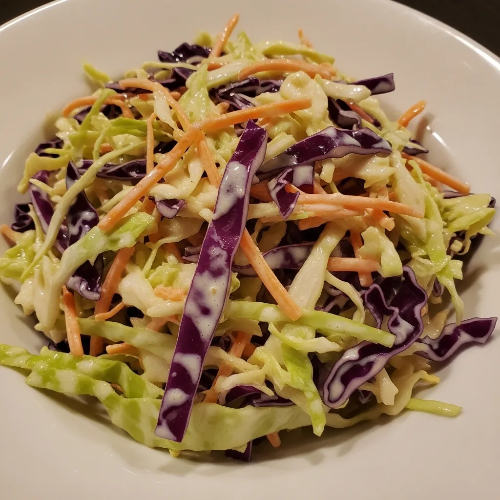 creamy cabbage slaw