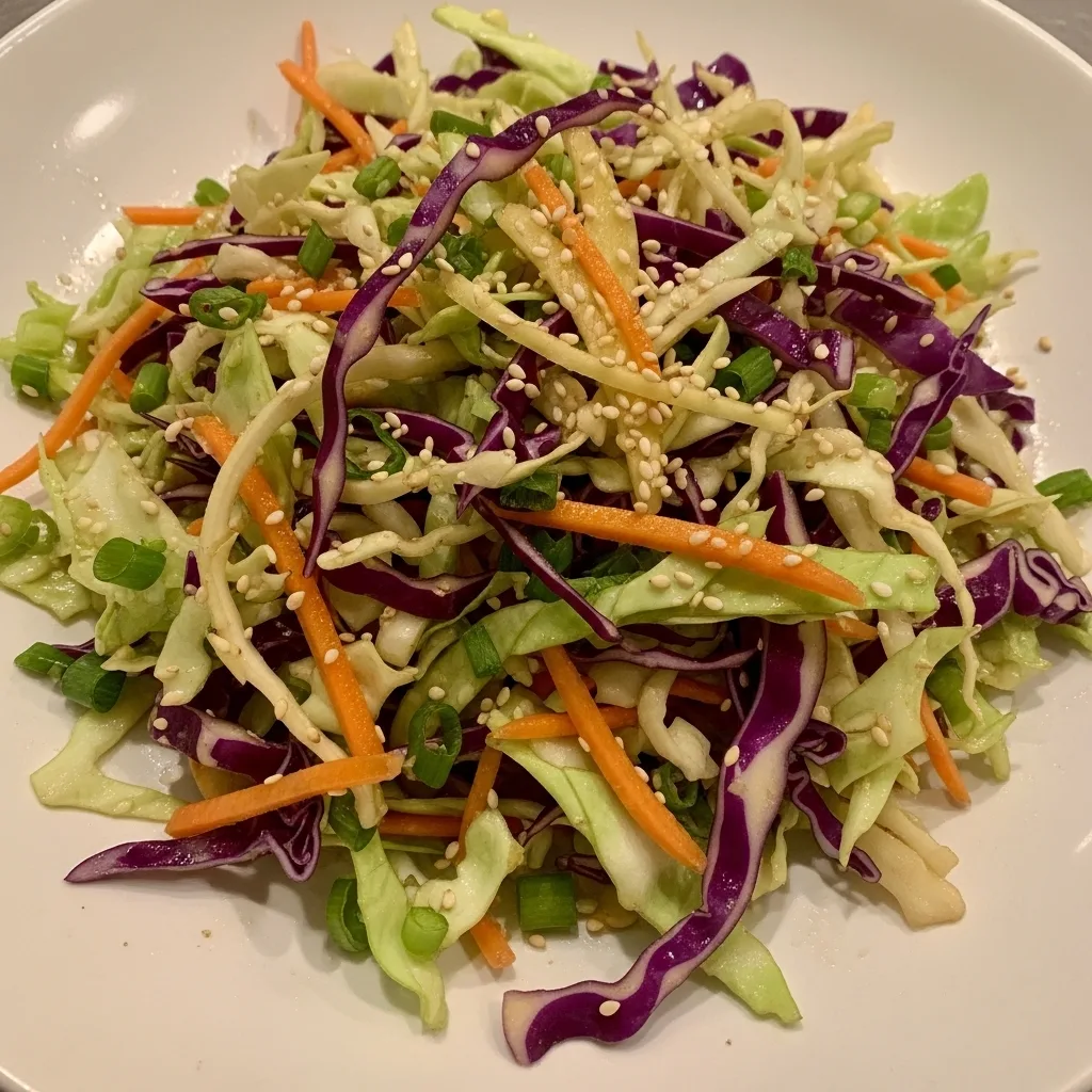 Sesame ginger cabbage slaw 10 sesame ginger cabbage slaw
