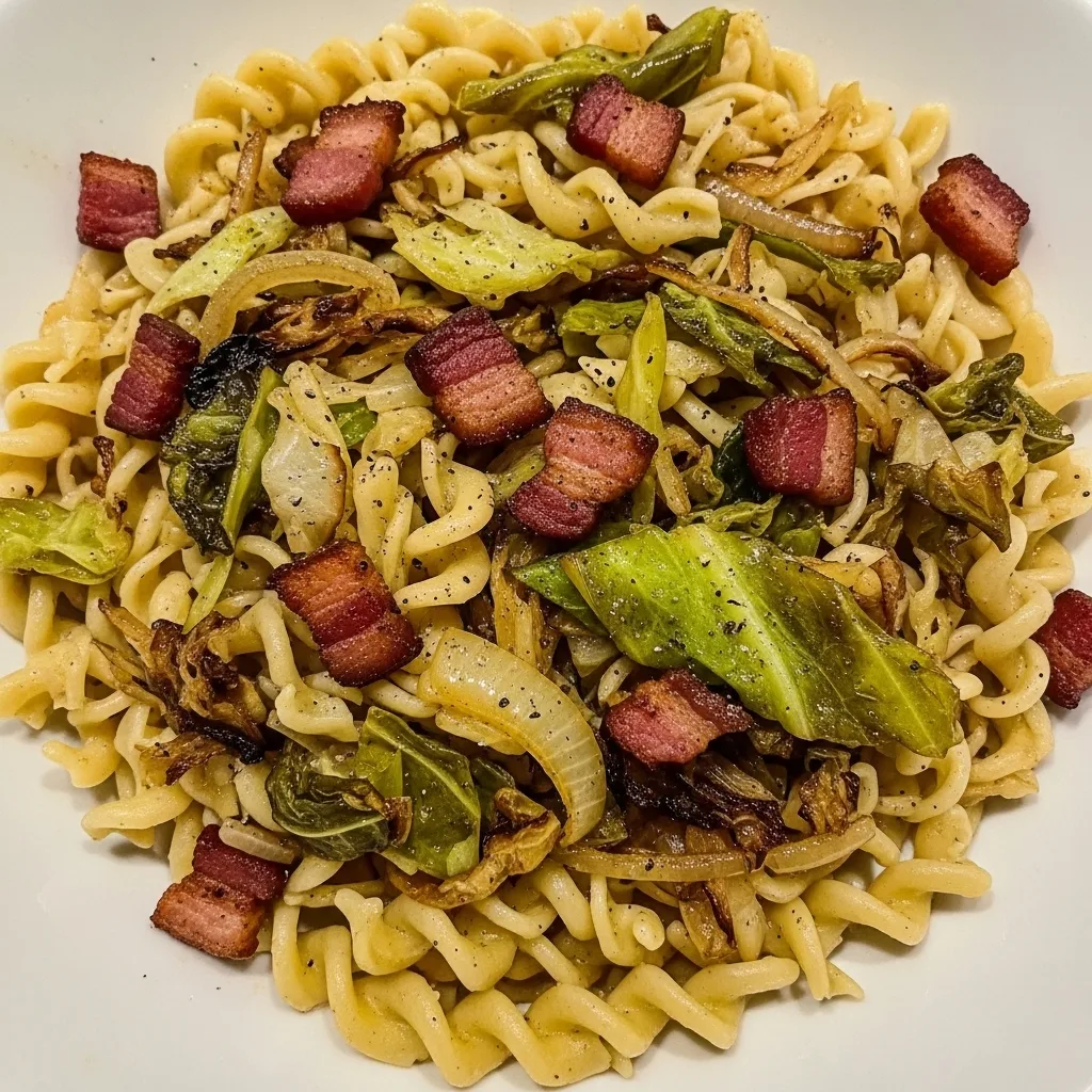 haluski cabbage noodles recipe