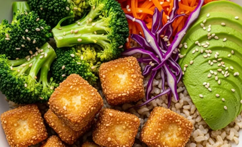 Crispy Tofu Buddha Bowls