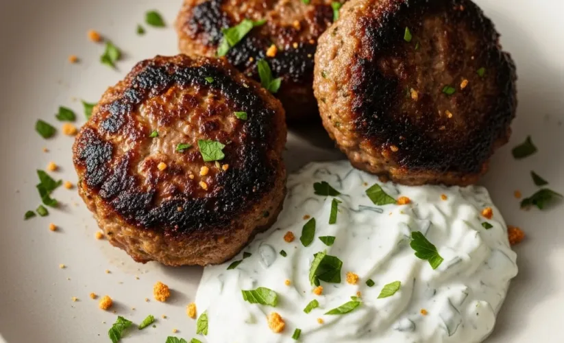 Lamb-Kofta with Tzatziki