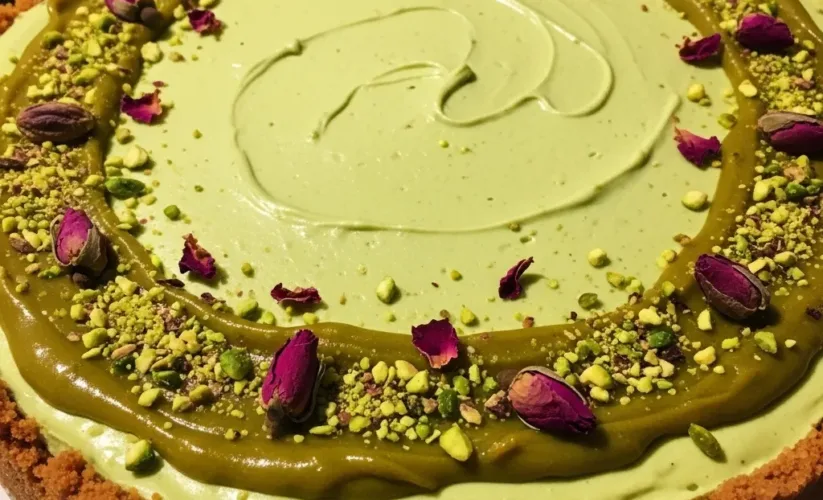 Dubai Pistachio Cheesecake