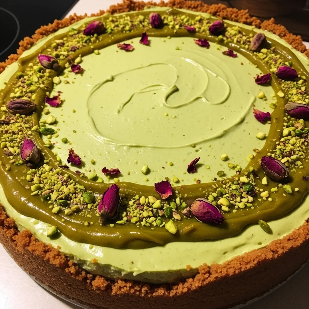 Dubai Pistachio Cheesecake