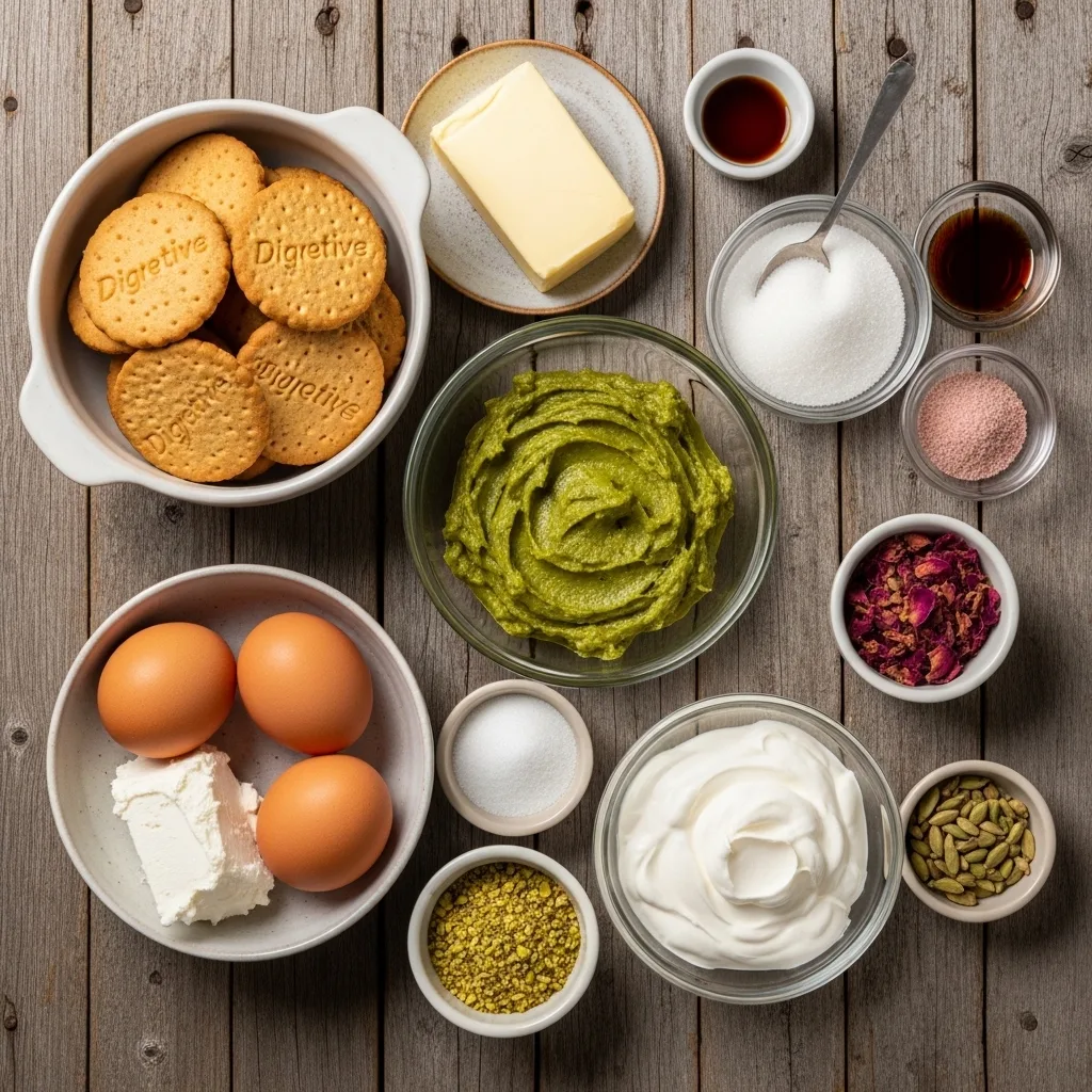 Dubai Pistachio Cheesecake