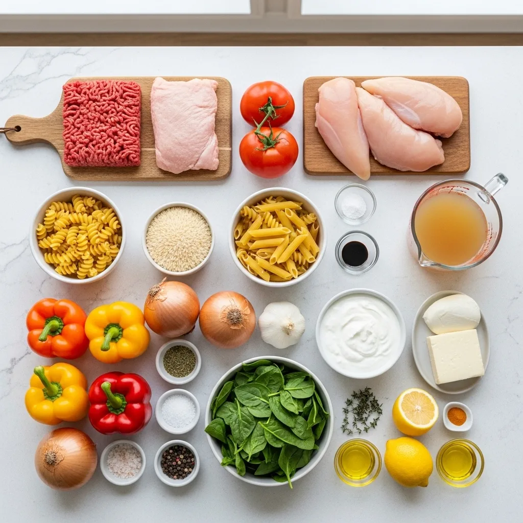 Week Of Easy Dinners