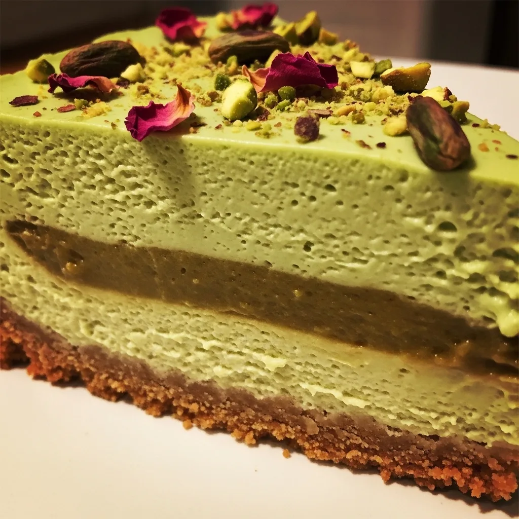 Dubai Pistachio Cheesecake